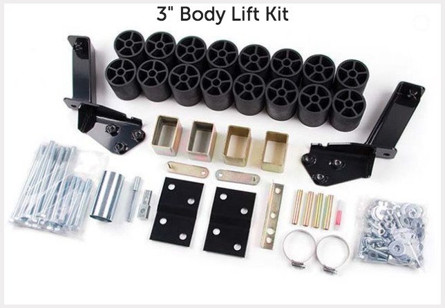 95-98 Chevy/GMC 1500 3" Body Lift Kit