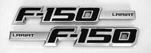 F150 Lariat Fender Emblem Set 2009-2014 - FordPartsOne