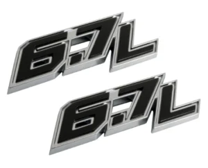 2017 FORD F250 SUPER DUTY 67L DOOR EMBLEM SET Image