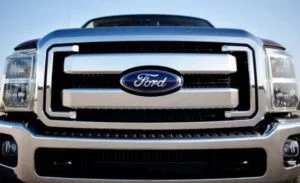 F250 F350 F450 F550 Blue Oval Grille Emblem 2011 2012 2013 2014 2015 2016 - FordPartsOne