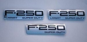 F250 Lariat Emblem Trio 2005 2006 2007 - FordPartsOne