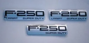 F250 Lariat Emblem Trio 2005 2006 2007 - FordPartsOne
