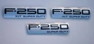 F250 XLT Emblem Trio 2005 2006 2007 - FordPartsOne