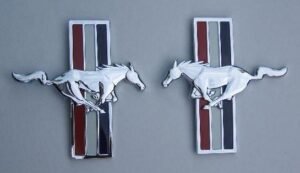 Mustang Pony Package Fender Emblem Set - FordPartsOne