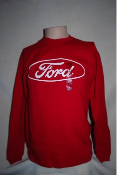 FORD RACING T SHIRT LS RED Image