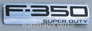 F350 Tailgate Emblem 2005 2006 2007 - FordPartsOne