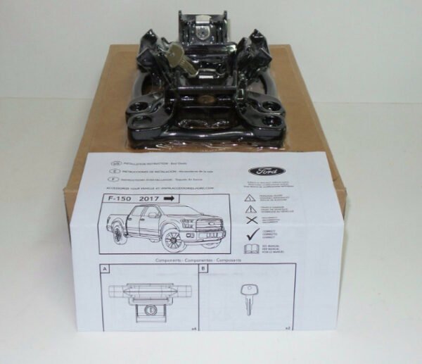 HL3Z-99000A64-A Tie Down Truck Bed Cleats Locking Set - Image 2