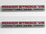 Powerstroke Diesel Door Emblem Set 2003 2004 - FordPartsOne